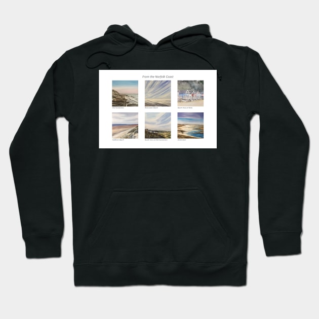 Scenes from the North Norfolk Coast Hoodie by bobpetcher